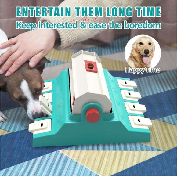 About the brand： Aluckmao focuses on developing dog puzzle toys iq training, we - Picture 3 of 6